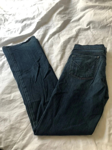 CITIZENS OF HUMANITY Women’s Kelly low waist bootcut blue Jeans Sz 30 - Picture 1 of 8